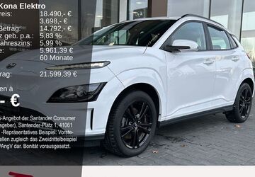 Hyundai KONA Elektro 56.069 km 17.980 &euro; Ibbenbüren 49479