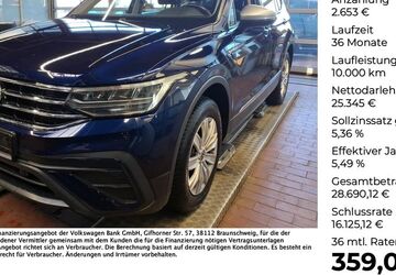VW Tiguan Allspace 116.381 km 27.998 &euro; Osnabrück 49078