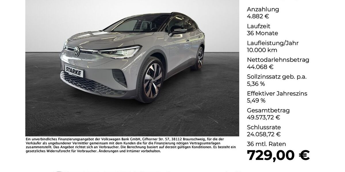 VW ID.4 12.955 km 48.480 &euro; Osnabrück 49078