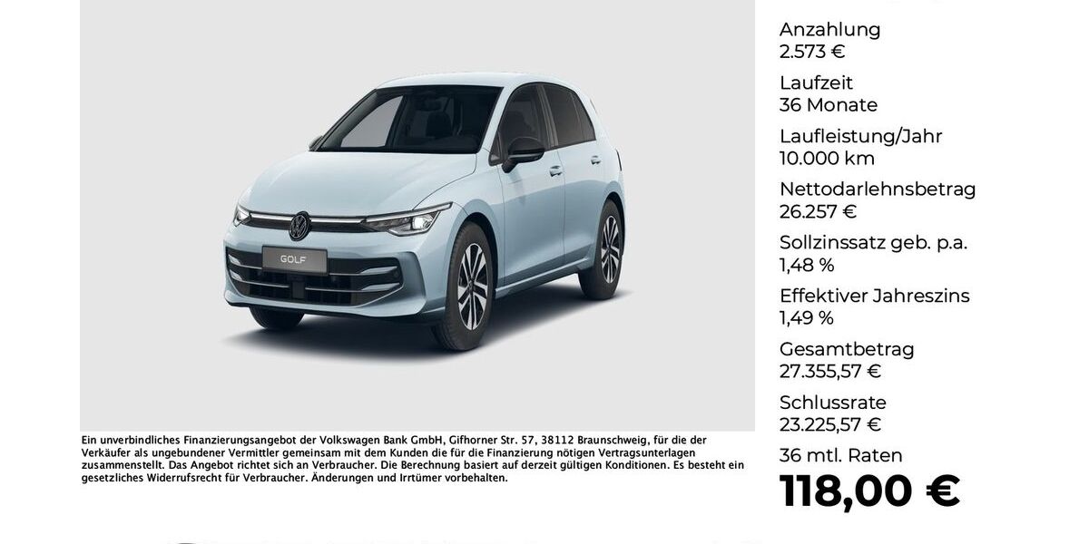 VW Golf 6.015 km 28.830 &euro; Osnabrück 49078
