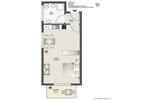 Etagenwohnung Osnabrück - 1 Zimmer, 44 m&sup2;, 660&euro; | Angebot:26001566