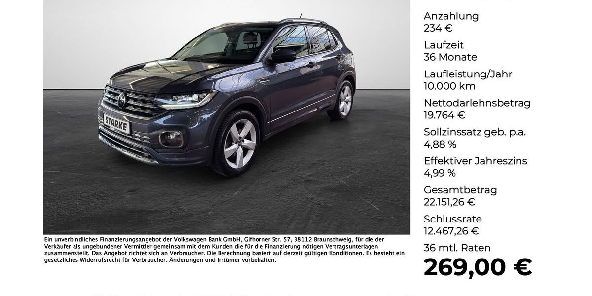 VW T-Cross 62.896 km 19.595 &euro; Osnabrück 49078