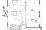 Etagenwohnung Osnabrück Eversburg - 3 Zimmer, 85 m&sup2;, 892&euro; | Angebot:26603410