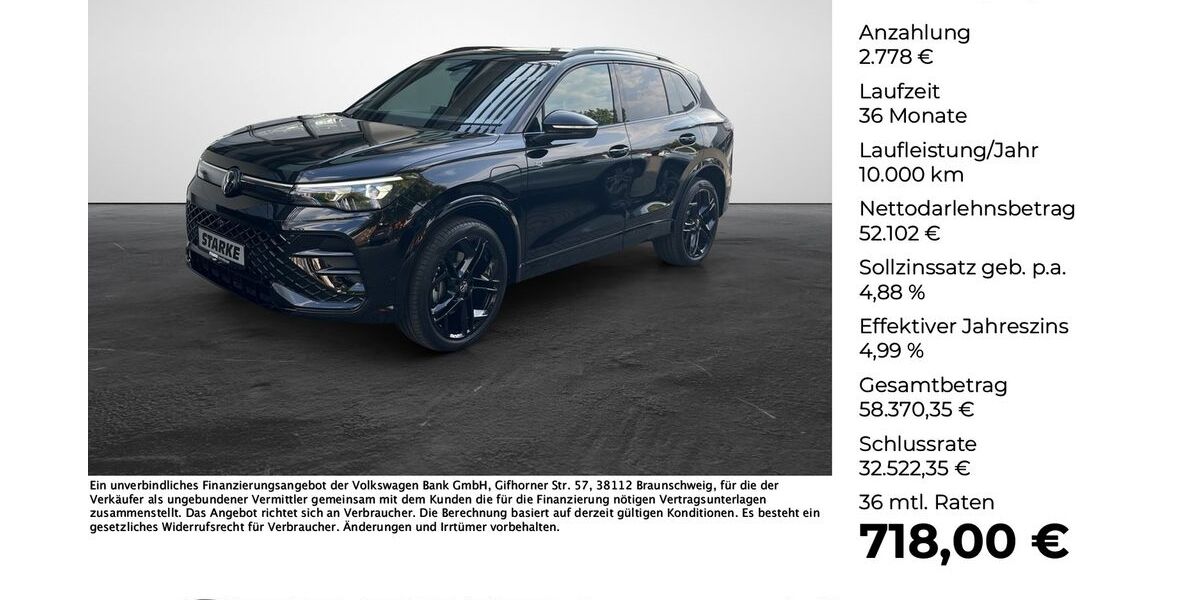 VW Tiguan 9.236 km 53.280 &euro; Osnabrück 49078